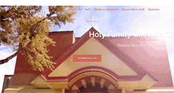 Desktop Screenshot of holyfamilydenver.com
